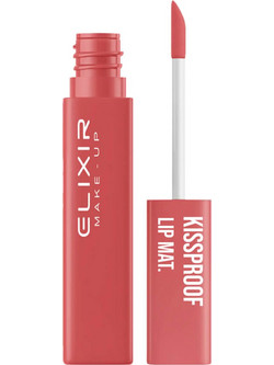Elixir Kissproof Lip Mat 027 Dark Pink Long Lasting Liquid Κραγιόν 4.5gr