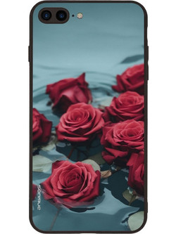 Sonique Sunset in Eden Series Back Cover Midnight Rose (iPhone 8 Plus / 7 Plus)