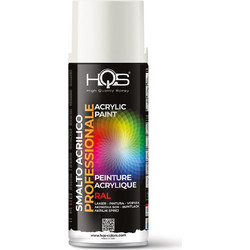 HQS Σπρέι Βαφής Λευκό Έντονο 400ml 9016