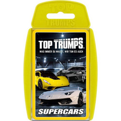 Super Cars Card Game Top Trumps *German Version*