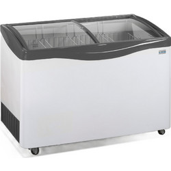 CRYSTAL VENUS 36 NL Καταψύκτης με 2 Συρόμενες Κουρμπαριστές Πόρτες Τζαμιού, 342 lt (Crystal) (VENUS 36 NL)