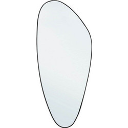 Καθρέπτης Bizzotto Asteroid Black Metal/Glass 56 x 1,5 x 130 cm