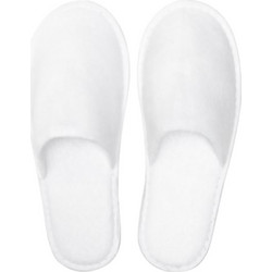 Παντόφλα - Nap Cloth σε θήκη από καλαμπόκι 30cm, 5mm eva sole Λευκή Papoutsanis 0416201