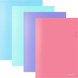ERICHKRAUSE Ζελατίνα Erichrause Α4 Γ Glossy Pastel 180mcm 59123