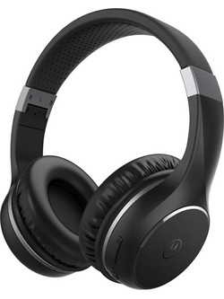 Motorola XT220 Ενσύρματα & Ασύρματα Bluetooth Ακουστικά Over Ear Μαύρα