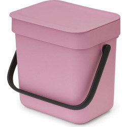 Brabantia 1010466 Κάδος Ανακύκλωσης Πλαστικός Sort&Go 3L, Lilac Pink