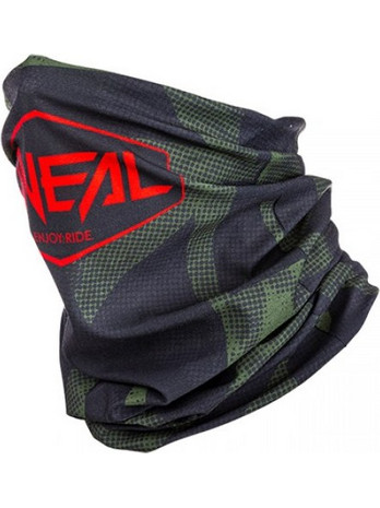 Φουλαρι TUBE ONeal Neckwarmer Covert μαύρο/πράσινο - O'NEAL