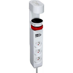 Πολύπριζο Onlan MP-AC3-U3 Smart - Λευκό