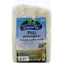 Όλα Bio Βιολογικό Ρύζι Μπασμάτι Λευκό 500gr