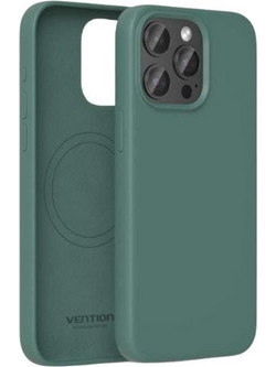 VENTION SILICONE CASE WITH MAGSAFE ΓΙΑ IPHONE 13 (ΠΡΑΣΙΝΟ)