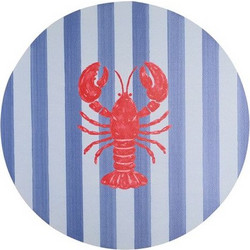 Estia Σουπλά Nautical Lobster Φ38cm Μπλε 07-40376