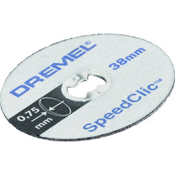Dremel Ακριβείας EZ SpeedClic SC409 Δίσκος Κοπής Μετάλλου 38mm 5τμχ 2615S409JB