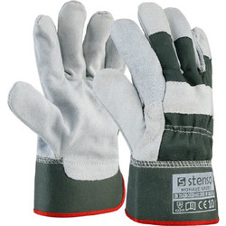 Δερμάτινα Γάντια Εργασίας Πράσινο - Mohave Gloves Green