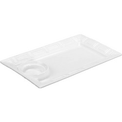 Πιατέλα Κεραμική με Dip 30.3x18.2x3cm No121876s 5206753034902