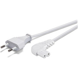 VIVANCO POWER SUPPLY CABLE 2PIN ANGLED CONNECTOR 3m
