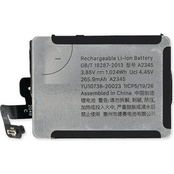 Battery 265.9mAh for Apple Watch Series 6 40mm (Bulk)