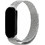 Sonique Milanese Slim Λουράκι Μεταλλικό Silver (Xiaomi Mi Band 8 / Smart Smart Band 9 / Smart Band 10)