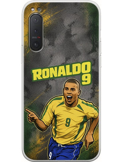 Θήκη World Stars Collection - Ronaldo Sony Xperia 5 Flexible TPU (Διάφανη Σιλικόνη)