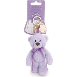 *ΛΟΥΤΡΙΝΟ ΜΠΡΕΛΟΚ NICI 13CM BAG CHARM ΛΙΛΑ NIC62945