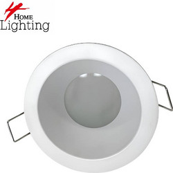 SE-SP-DL-R-WH GLIM SPOTLIGHT DOWNLIGHT RECESSED GU10 WITH GLASS WHITE FOR HOLE 70mm