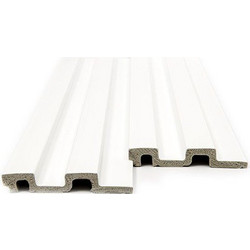 PS PANEL ΜΕ 3D ΠΗΧΑΚΙΑ 01 RESIDENCE 21/122 mm WHITE NewPlan