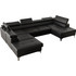 PoliHome Soreko Max II LTHR Καναπές Κρεβάτι σε Σχήμα Π 350x170/225x78/99cm 162553749