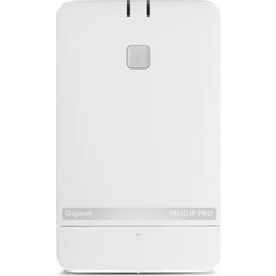 Gigaset N610 IP PRO - Base station for cordless/VoIP phone - IP-DECTGAPpnCAP - three-way calling function - SIP, RTCP, RTP, SRTP, SDP - White Silver
