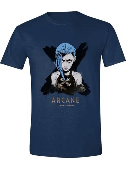 Arcane - T-Shirt Jinx Portrait - Medium