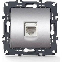 Aca Light PRIME ΠΡΙΖΑ ΤΗΛΕΦΩΝΟΥ MAT ΑΛΟΥΜΙΝΙΟ ΜΕ ΒΥΣΜΑ 1XRJ11 CAT3 IP20
