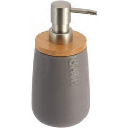 Dispenser από Πορσελάνη Γκρι 410ml - Plastona