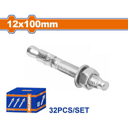 Wadfow WDQ2544 Βισματα Μεταλλικα Γαλβ Express 12x100 32τεμ