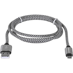 Defender Braided USB 2.0 to micro USB Cable Μαύρο 1m (87803) 1τμχ