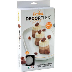 Decora Wavy Φόρμα Ζαχαροπλαστικής Σιλικόνης 11 Θέσεων 29.5 x 17 x 5.5 cm