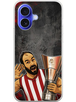 Θήκη Kings of Europe Legends - Kill Bill iPhone 16 Flexible TPU (Διάφανη Σιλικόνη)