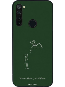 Sonique Men's Edition Θήκη με Σχέδιο «Never Alone» (Xiaomi Redmi Note 8T)