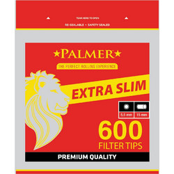 Palmer Filter Tips Extra Slim 5.5mm 600pcs
