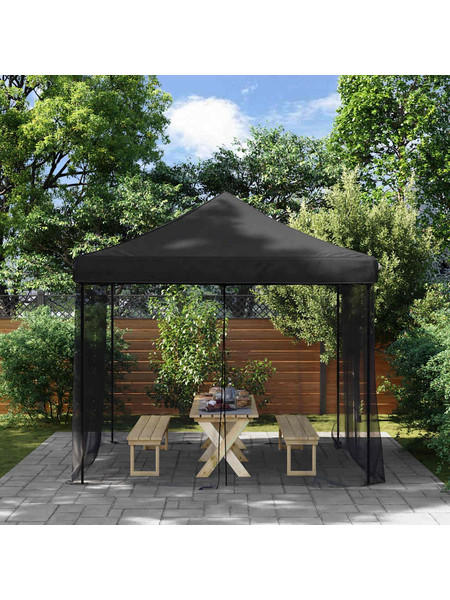 vidaXL Σήτα Κουνουπιών Εξωτερικού Χώρου 220 Mesh 300x300x200 εκ. - Μαύρο, 3 x 3 x 2 m