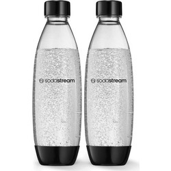 SodaStream Plastik Bottle Fuse / Black Double Pack - (1741260410)