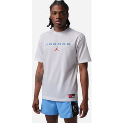 Jordan Ανδρικό T-shirt Brooklyn Λευκό