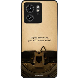 Sonique Men's Edition Θήκη με Σχέδιο «Old Letter» (Motorola Edge 40 5G)