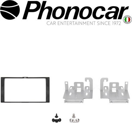 PHONOCAR 03.724 Προσοψη Nissan Pulsar 15 Χρωμα Μαυρο (Για Εκδόσεις Με Navi Απο Μαμά)
