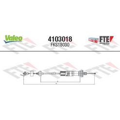 VALEO 4103018 - FKS18030 VALEO ΝΤΙΖΑ ΣΥΜΠΛΕΚΤΗ