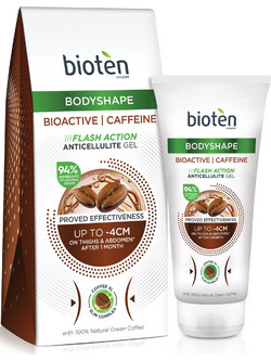Bioten Bodyshape Bioactive Caffeine Gel Σώματος για Σύσφιξη & Αδυνάτισμα κατά της Κυτταρίτιδας 200ml