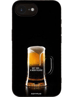 Sonique Men's Edition Θήκη με Σχέδιο «One Beer, Please» (iPhone 16e / 17e)