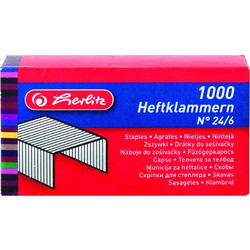 Herlitz Σύρματα Συρραπτικού 24/6 1000τμχ 8760514