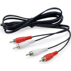 Equip Cable 2x RCA male - 2x RCA male 2.5m 147094