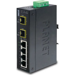 Planet IGS-620TF Unmanaged L2 Switch με 4 Θύρες Ethernet 1000Mbps και 2 SFP θύρες