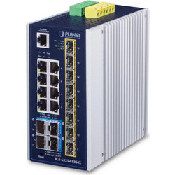 Planet IGS-6325-8T8S4X Managed L3 Switch με 8 Θύρες Ethernet 1000Mbps και 12 SFP θύρες