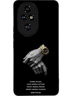 Sonique Men's Edition Θήκη (Honor 200 Pro 5G) με Σχέδιο «Three Rules»