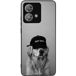 Sonique Men's Edition Θήκη Just Chill Pup (Motorola Edge 40 Neo 5G)